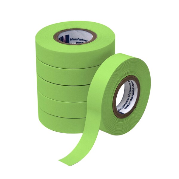 Nevs 1/2" wide x 500" Lime Labeling Tape TC-05-Lime - main